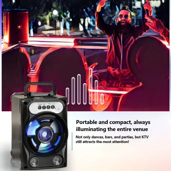 Altavoz inalambrico para karaoke - Imagen 4