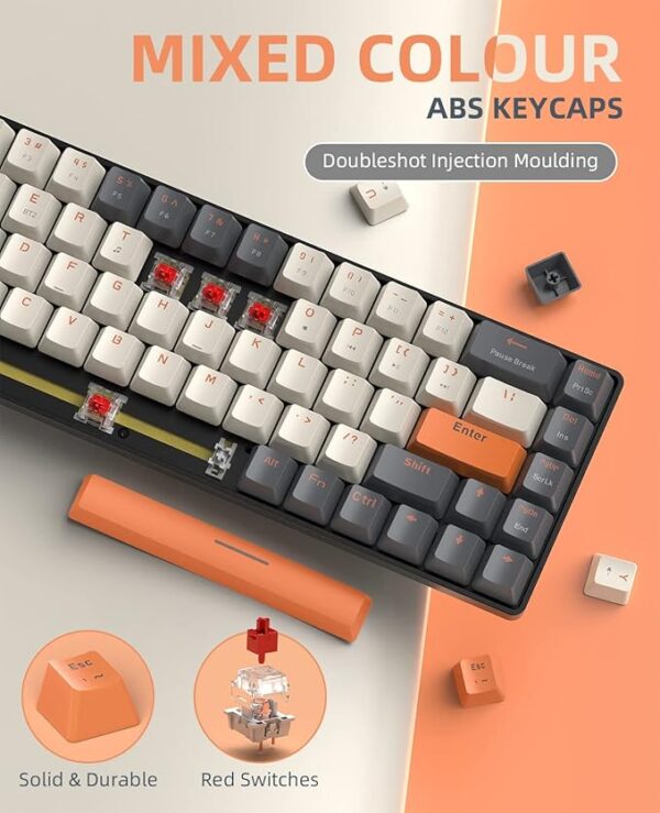 K68 Mechanical Wireless Keyboard - Imagen 3
