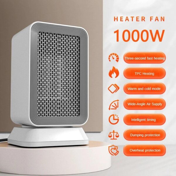 Calentador portátil 1000 W