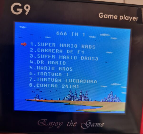 Gameboy G9 666 juegos - Imagen 3