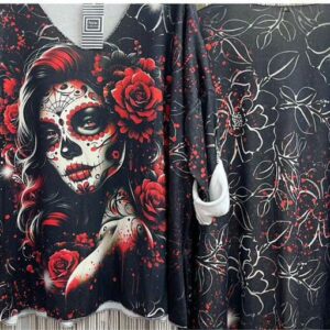 Jersey negro de la Catrina
