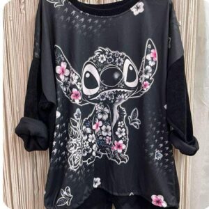 Camisa manga larga Stich primaveral